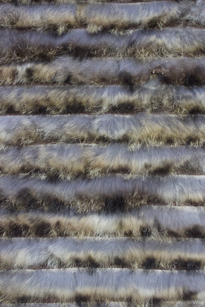 GF Ferre t-shirt with fur appliqué