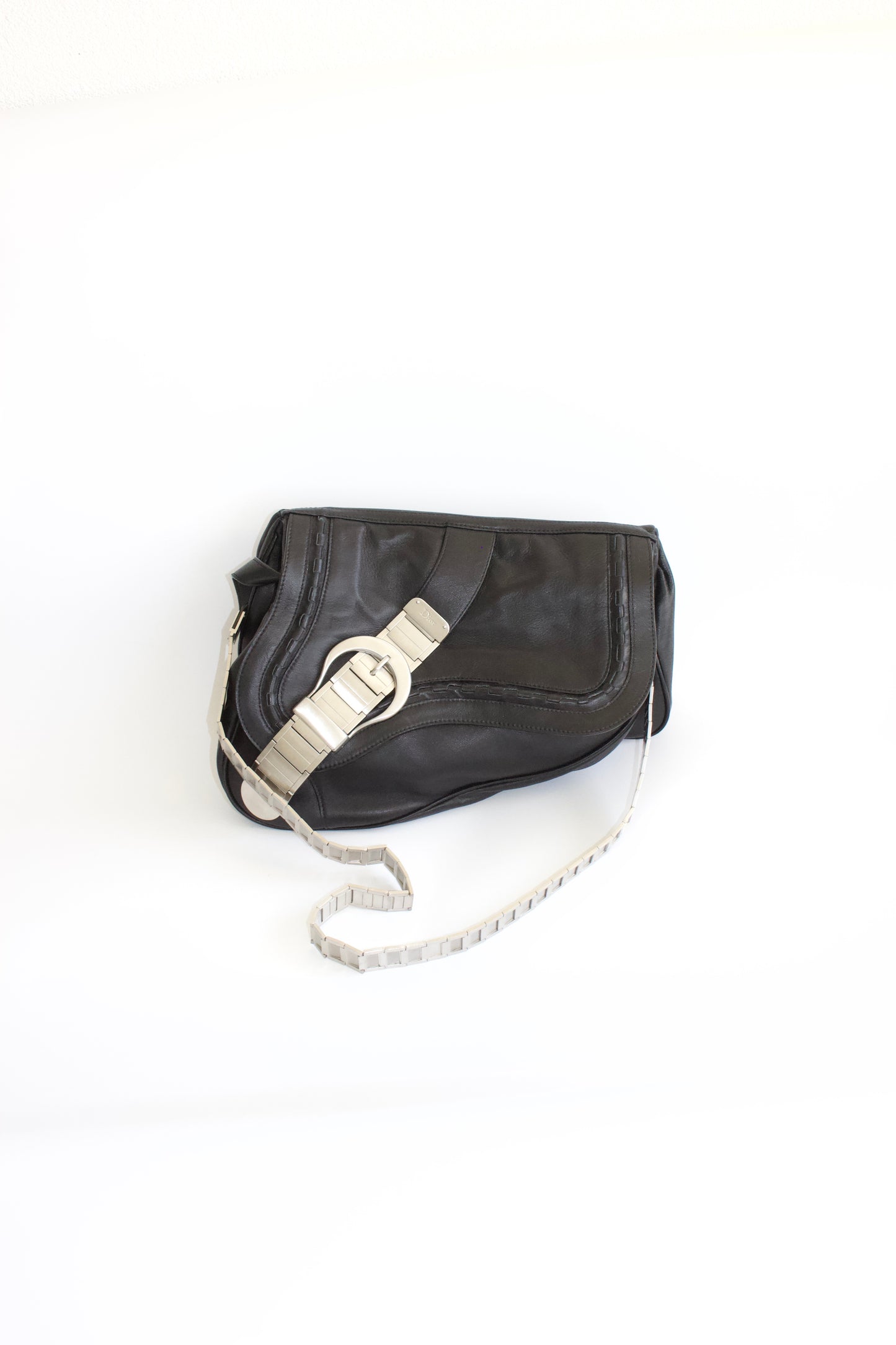 Dior SS 2006 limited edition Gaucho saddle bag with oyster strap handle