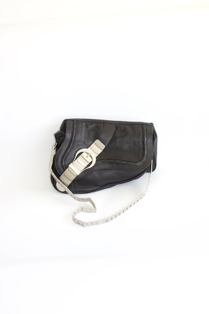 Dior SS 2006 limited edition Gaucho saddle bag with oyster strap handle