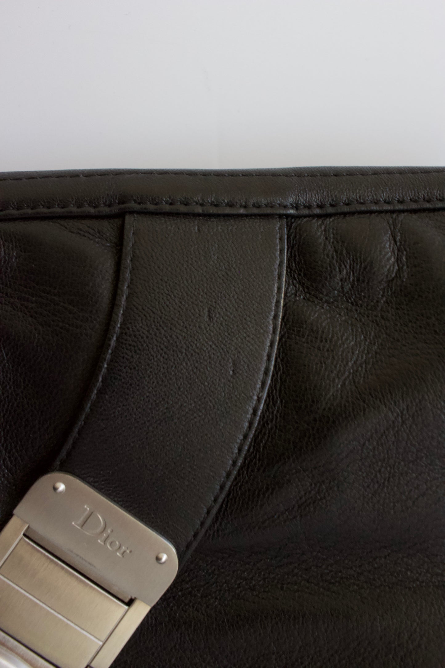 Dior SS 2006 limited edition Gaucho saddle bag with oyster strap handle