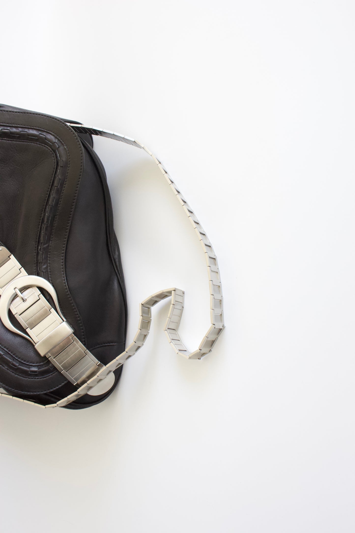 Dior SS 2006 limited edition Gaucho saddle bag with oyster strap handle