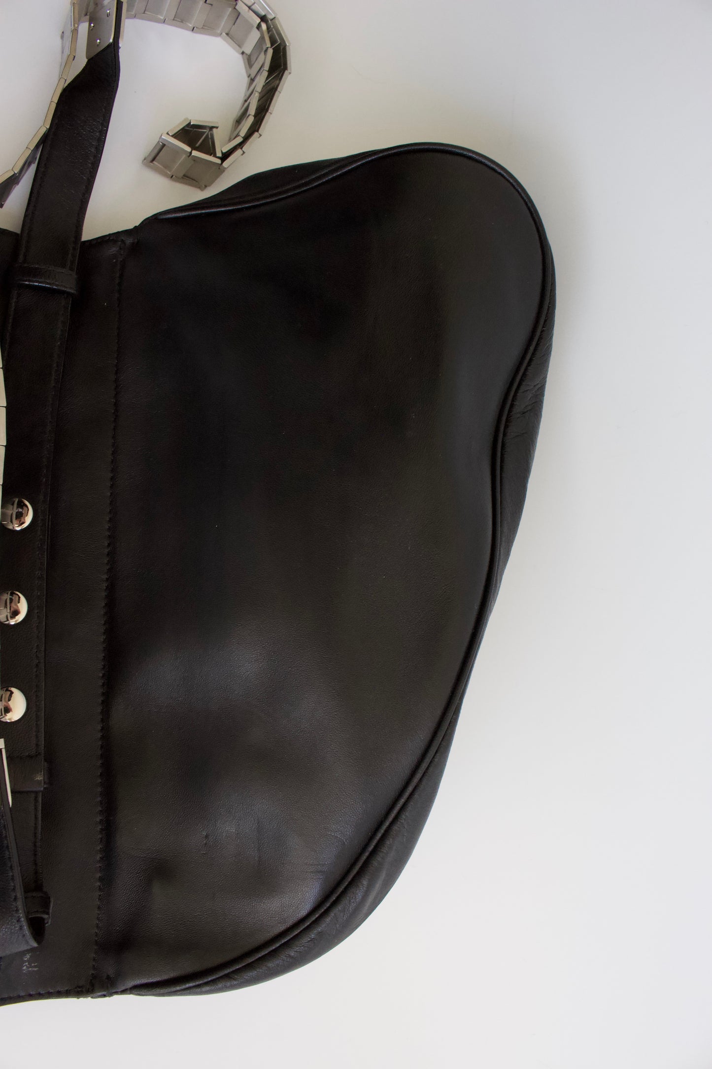 Dior SS 2006 limited edition Gaucho saddle bag with oyster strap handle