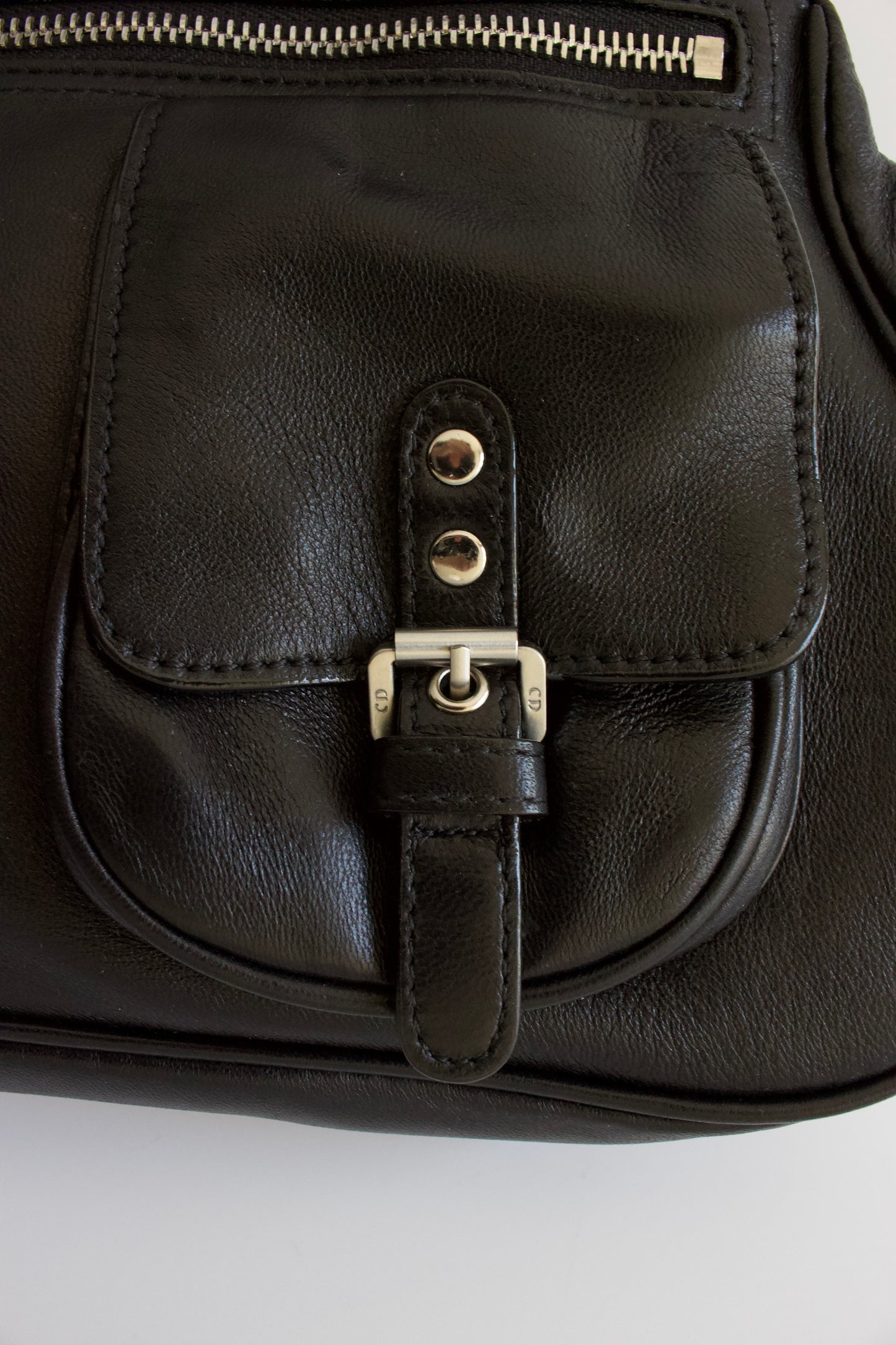 Dior SS 2006 limited edition Gaucho saddle bag with oyster strap handle
