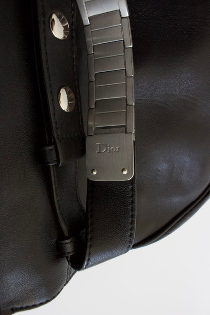 Dior SS 2006 limited edition Gaucho saddle bag with oyster strap handle