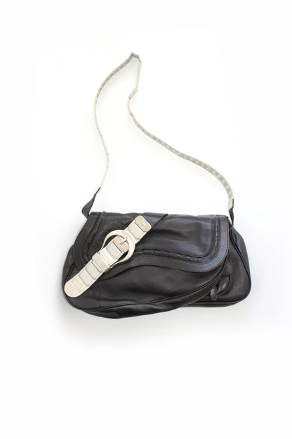 Dior SS 2006 limited edition Gaucho saddle bag with oyster strap handle