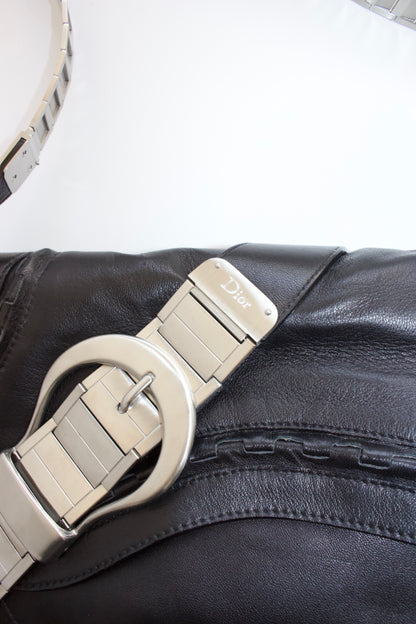Dior SS 2006 limited edition Gaucho saddle bag with oyster strap handle