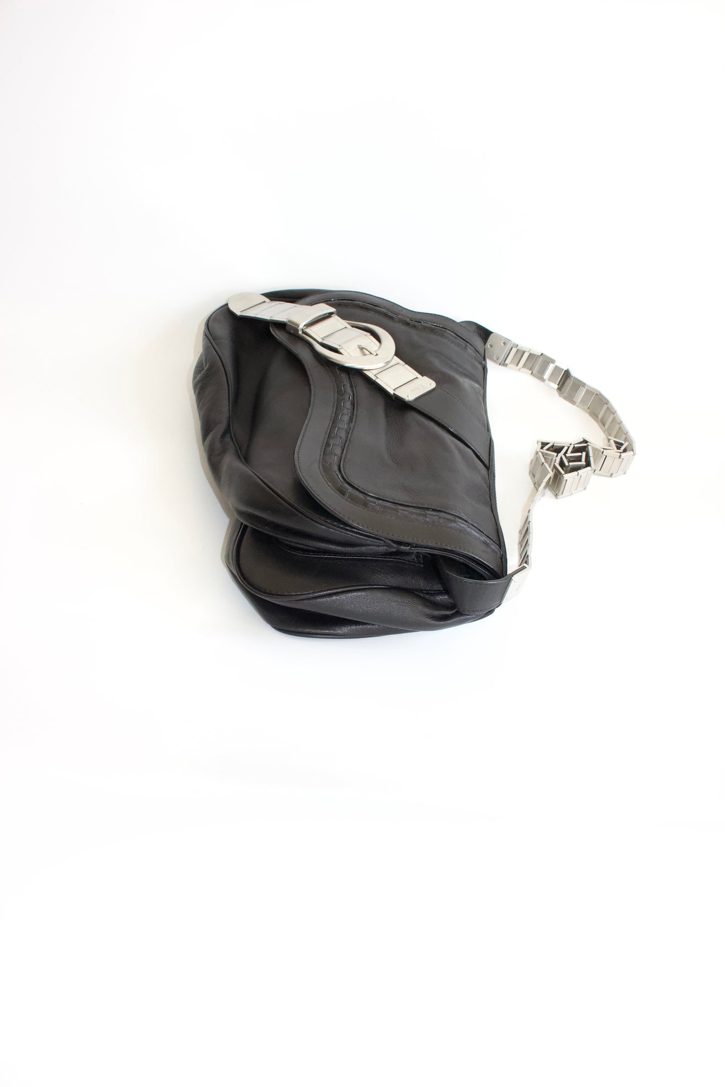 Dior SS 2006 limited edition Gaucho saddle bag with oyster strap handle