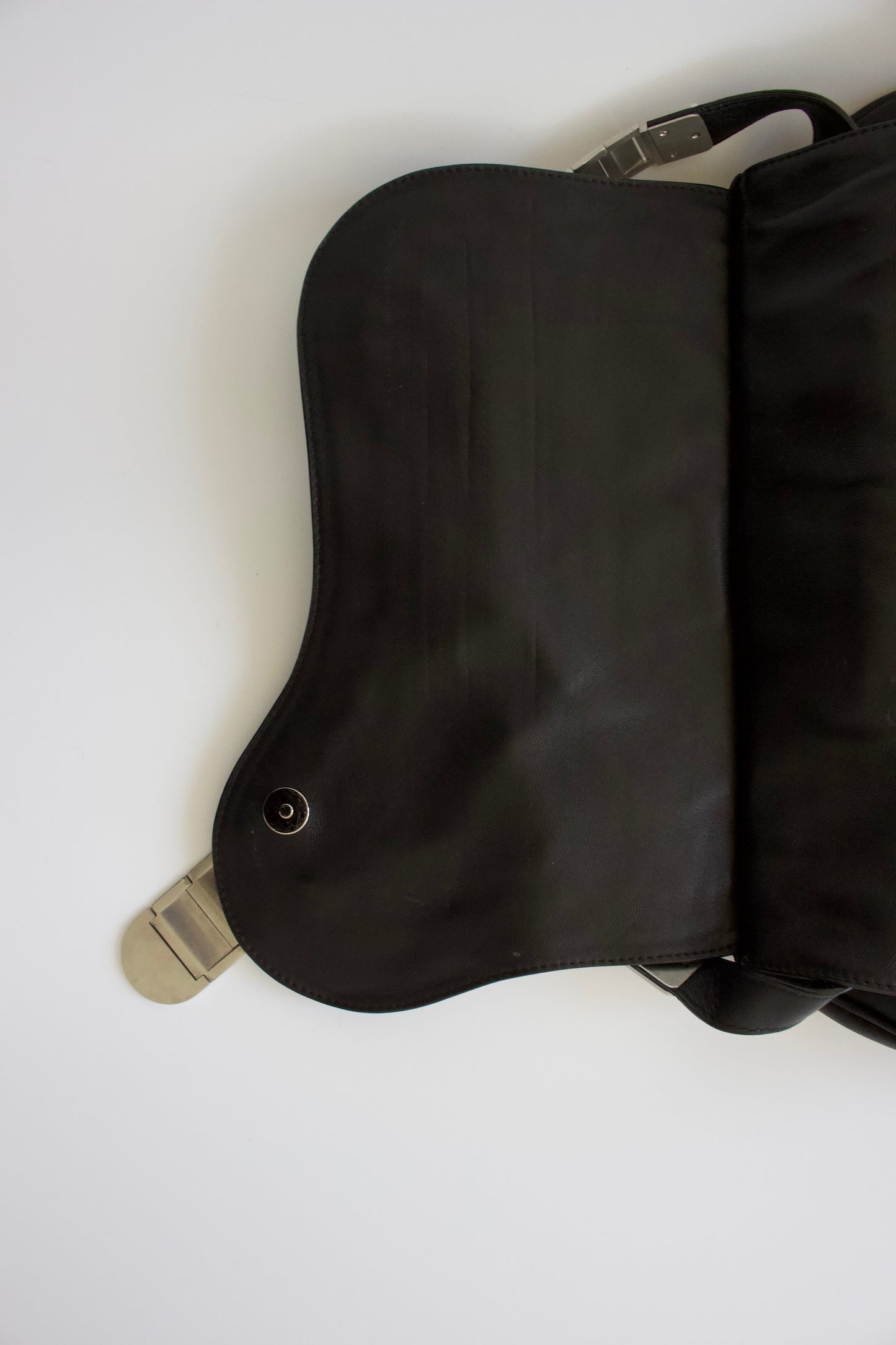 Dior SS 2006 limited edition Gaucho saddle bag with oyster strap handle