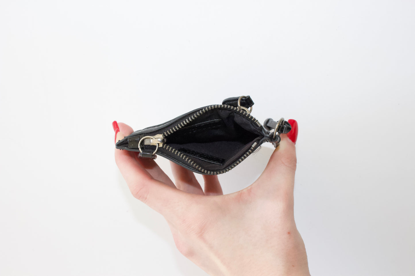 Balenciaga Cagole black coin pouch