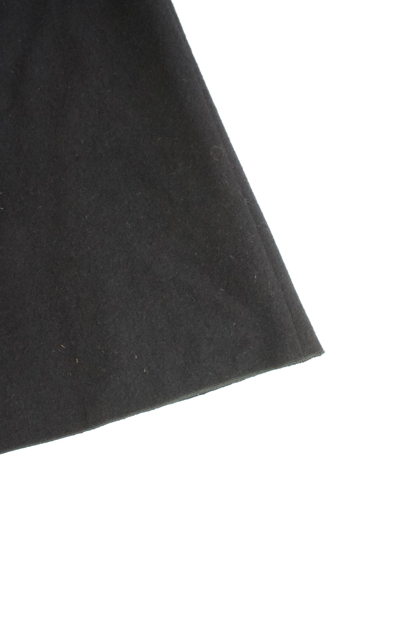 Miu Miu FW 1996 black wool skirt