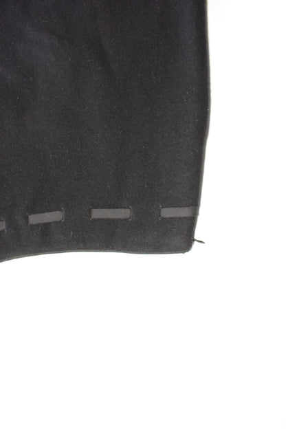 Miu Miu FW 1996 black wool skirt