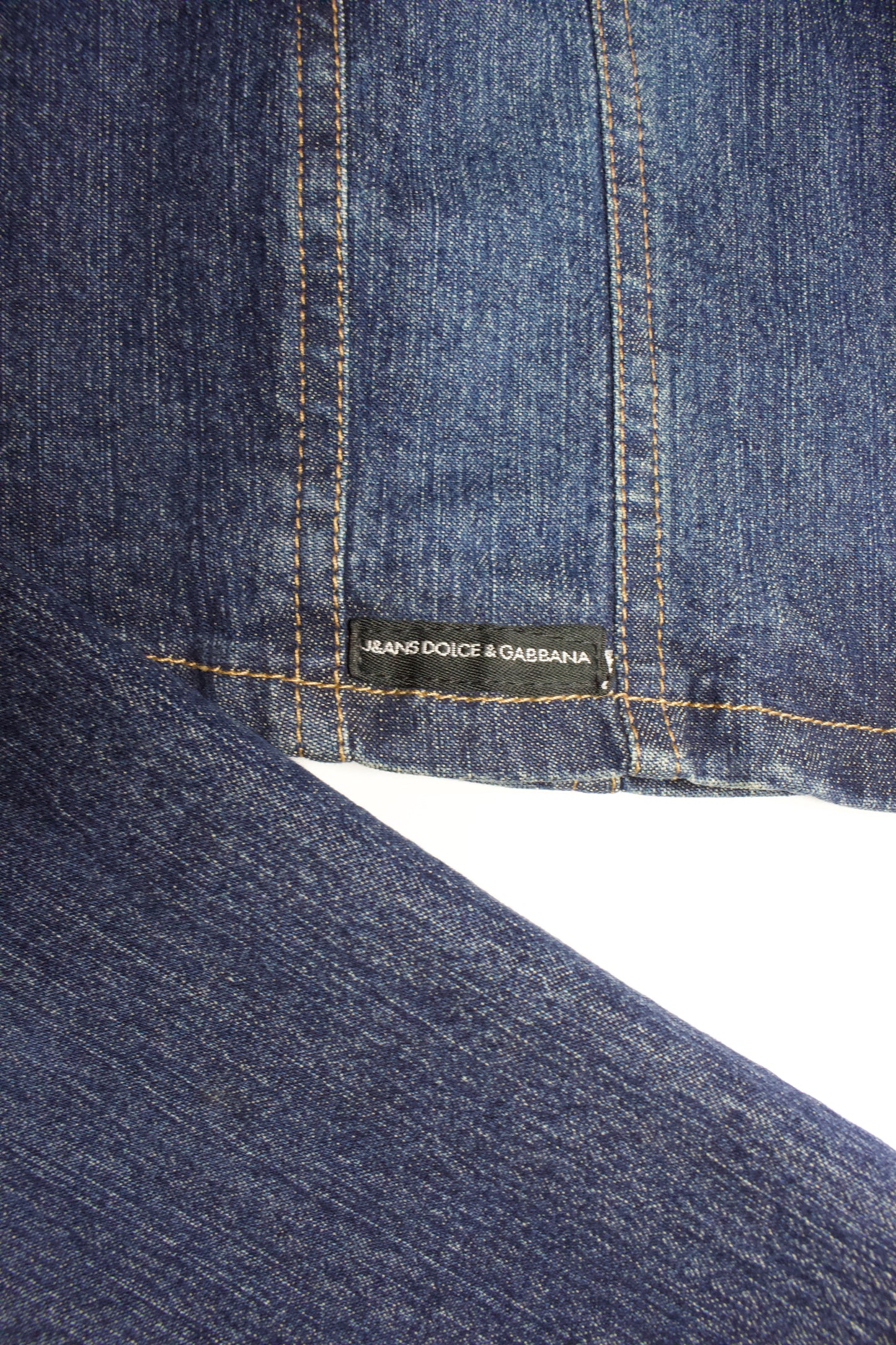 Dolce & Gabbana 2000s denim jacket with lacing