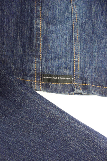 Dolce & Gabbana 2000s denim jacket with lacing