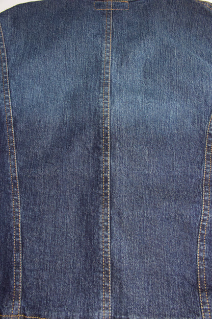 Dolce & Gabbana 2000s denim jacket with lacing