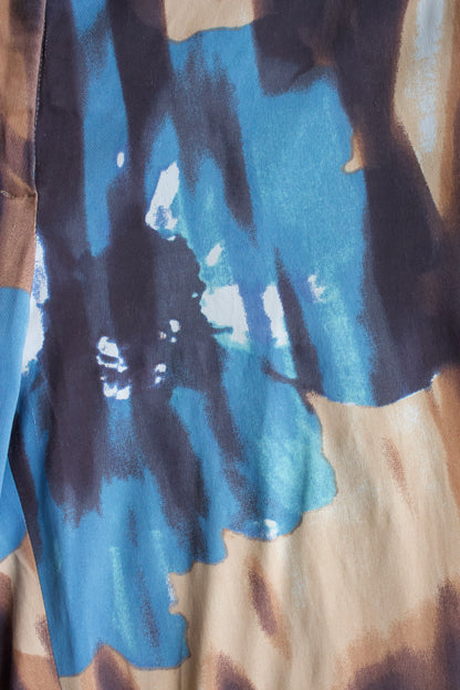 Roberto Cavalli multi-coloured floral jeans