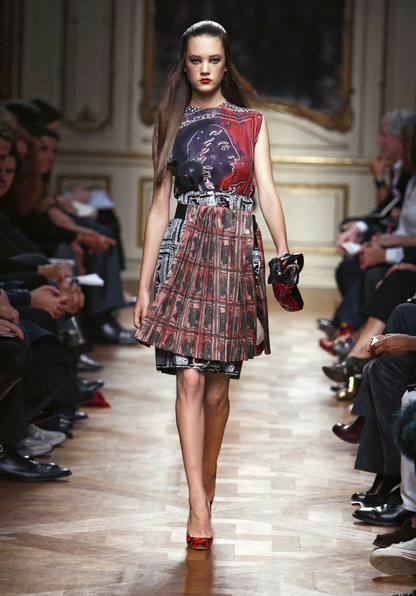 Miu Miu SS2009 printed dress