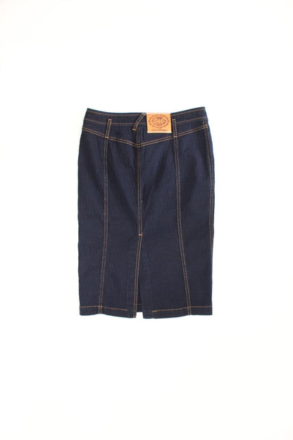 Dolce & Gabbana 2000s denim pencil skirt