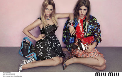 Miu Miu Resort 2014 silver matelassé 'Biker' bag
